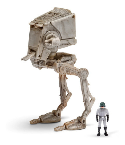Star Wars Micro Galaxy Squadron At-st + Micro Figura 0