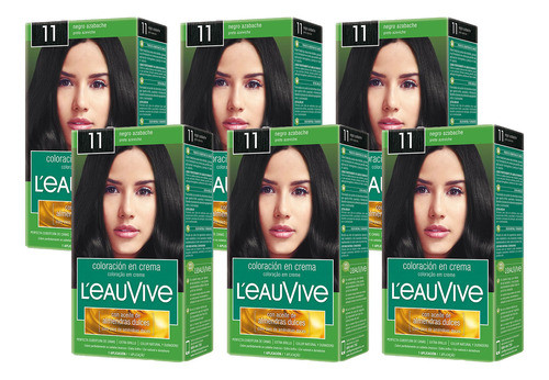 Pack Tintura Permanente En Kit L'eau Vive 11 0