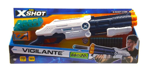 X-shot Escopeta Vigilante 12d Y Latas Original 01172 Bigshop 1