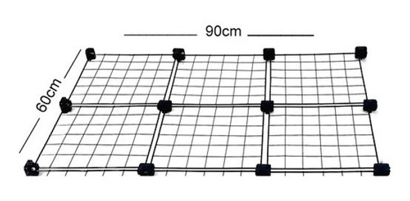 Teto Para Cercado Aramado De Porquinho Da Índia 90x60cm 1