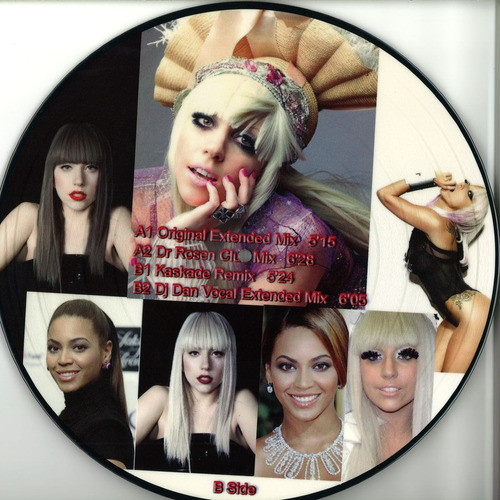 Lady Gaga And Beyonce In Telephone Vinilo Picture Disc Imp 1