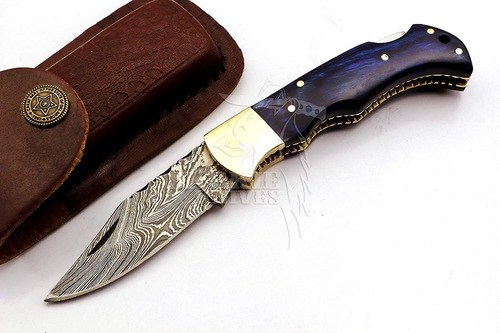 Cuchillo Skokie Knives, Plegable/de Acero/mango De Madera 1