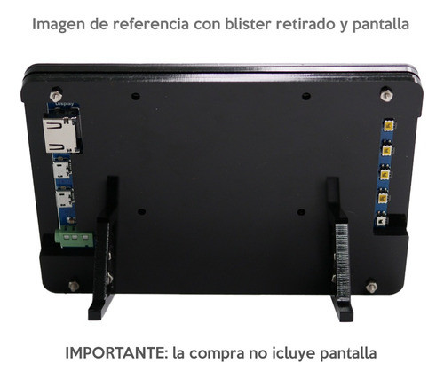 Marco Protector Para Pantalla 5 Pulgadas Negro Elegante 1