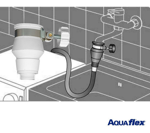 Adaptador Canilla Sin Rosca (1/2 ) Siroflex 1006 Aquaflex 1
