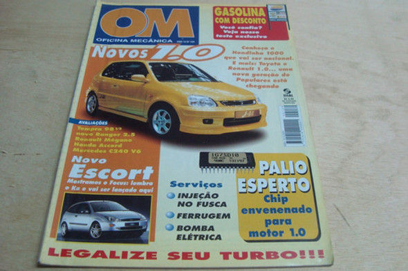 Revista Oficina Mecanica 139 / Novos Escort Palio Fusca 0