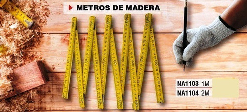 Metro De Madera 2mts.na1104 Imperdible!! 1