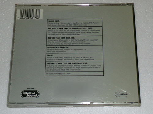 Propellerheads Extended Play Ep Cd Ingles Kktus 1