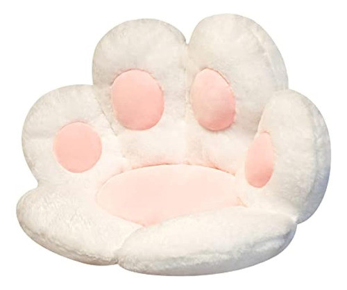 Cojín De Pata De Gato Cojín De Asiento Lindo Silla Rosa Cojí 0