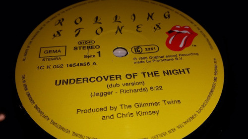 Rolling Stones Undercover Of The Night (extended Cheeky Mix) 1