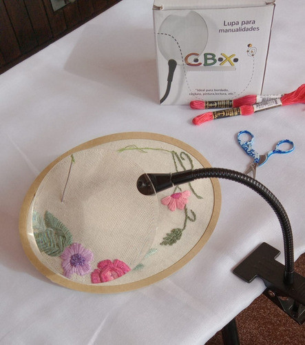 Lupa Flexible De Mesa Para Bordado 0