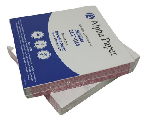 Papel Ecg Para Monitoreo Fetal 90x90 Alpha Paper X 10uds 1
