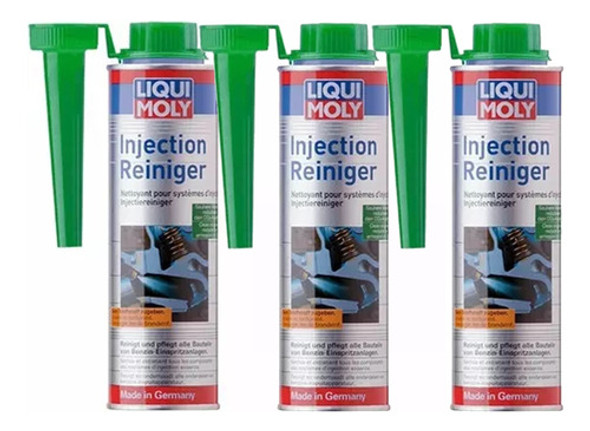 Kit X3 Aditivo Limpia Inyectores Nafta Liqui Moly  Reiniger 0