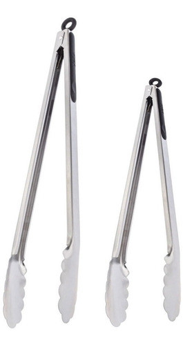 Pegador De Alimentos Inox Profissional 30 E 40cm 0