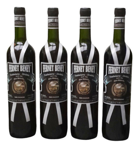 4 Fernet Beney 750ml Imperdible! 0