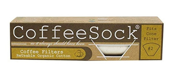 Coffeesock Drip 2 Cone Gots Certified Cotton Cotton Filtros 1