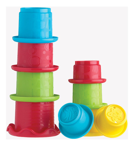 Stacking Fun Cups Apila Los Vasos Jugar Bebés Playgro 1