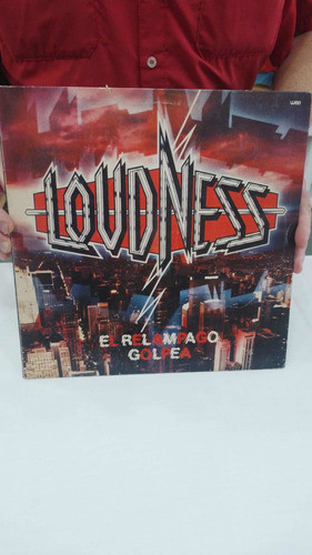 Lp Loudness ( El Relámpago Golpea ) Argentina Selló Atco 0