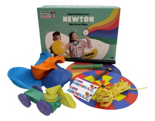 Juego De Ciencia Experimentando Con Newton Auto A Propulsion 0
