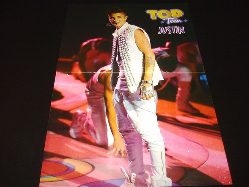 Poster Miley Cyrus * Justin Bieber * 45 X 30 (j043) 1