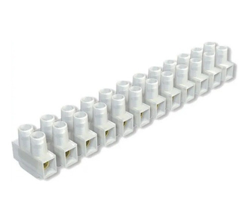 Bornera Aerea Poliamida 3a De 12 Polos 4mm Union Cable X10u 0