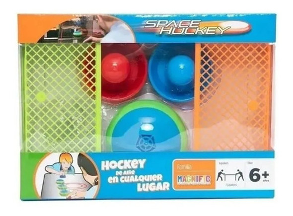 Space Hockey Tejo De Mesa Con Aire Deslizante Magnific 0