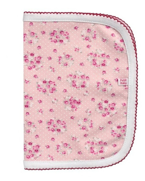 Babita En Algodón Estampado Con Picot Flores Lunares Mibes 0