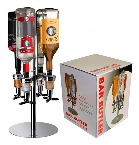 Bar Butler Dispenser De Bebidas Dosador Para 4 Garrafas 0