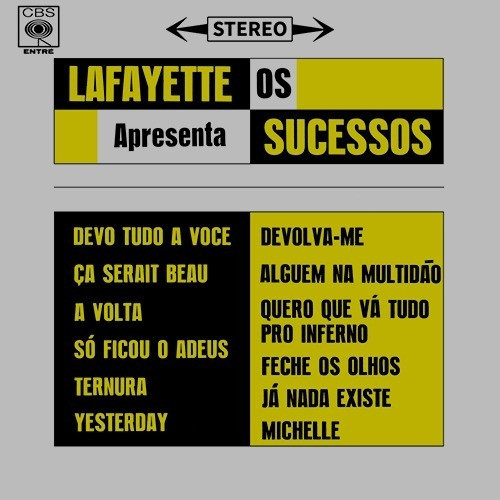 Cd Lafayette - Apresenta Os Sucessos (1966) 0