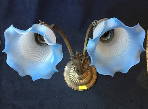 Aplique De Pared Dos Luces - La Casa De Honduras (1992) 0