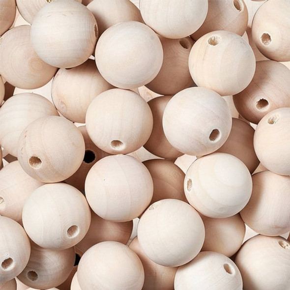 Bolitas / Esferas / Cuencas De Madera De 19mm X 150 Unidades 1