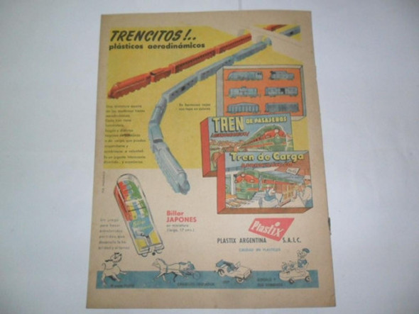 Publicidad Plastix Billar Japones Trencitos Mascheville Jeep 0 Publicidad Plastix Billar Japones Trencitos Mascheville Jeep 0