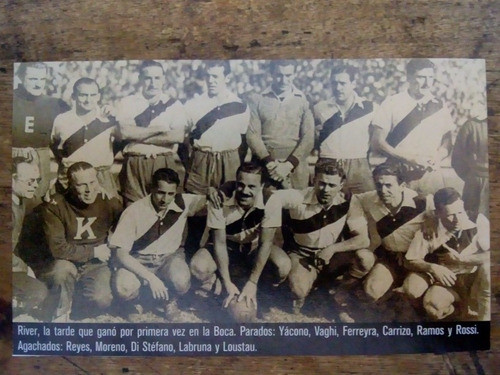 Recorte River Plate Que Ganó Por Primera Vez En La Boca 0
