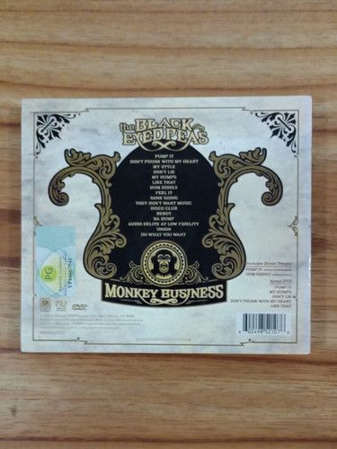 The Black Eyed Peas - Monkey Business Deluxe Asia 2 Cd + Dvd 1