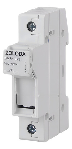 Portafusible Unipolar P/8x31 Riel Din Bmfn 8.5x31.5 0