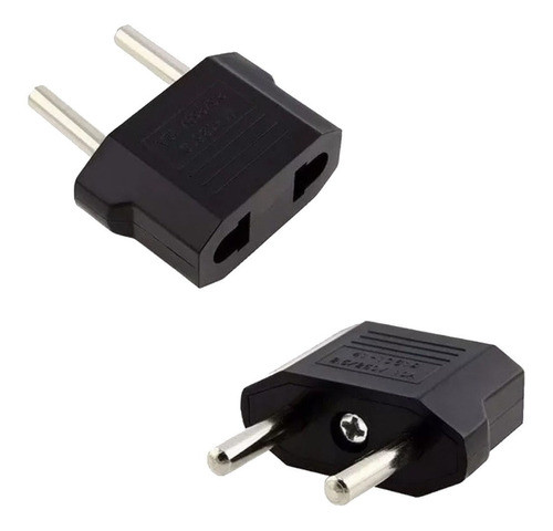 Adaptador Corriente Ficha Americana A Patas Linea X3 - Otec 0
