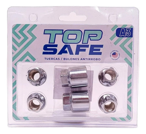 Bulones Tuercas Antirrobo Seguridad Chevrolet Top Safe 0