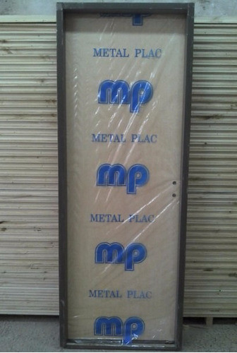 Puerta Placa Cedro 90xtabique10/15 - Marco Chapa 22 1
