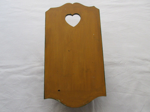 Porta Llaves Y Papeles Para Colgar, De Madera En Relieve, Pi 1