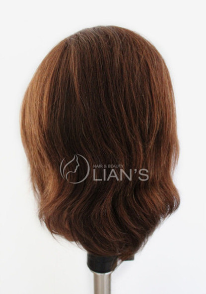 Lian's 8  100% Real Cabello Humano Cosmetología Maniquí Mani 1
