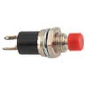 Pulsador Mini Normal Abierto Rojo Taiwan  X 5 Pulsadores 1