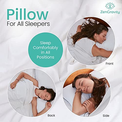 Colección De Almohadas Zengravity Luxury Hotel - Tamaño Quee 1