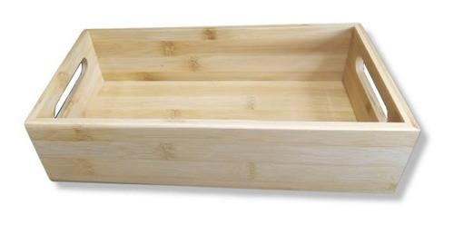 Caja Organizador De Madera Bambu 0