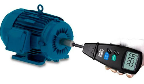 Tacômetro Digital Foto Contato Rpm Hikari Hdt-2238b + Maleta 1