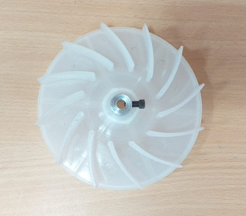 Turbina Plastica Para Extractor 15 Cm Diametro Db - Eje 8 Mm 0