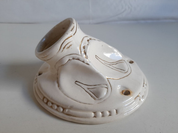 Antiguo Aplique Art-deco De Porcelana Checoslovaquia 1 Antiguo Aplique Art-deco De Porcelana Checoslovaquia 1