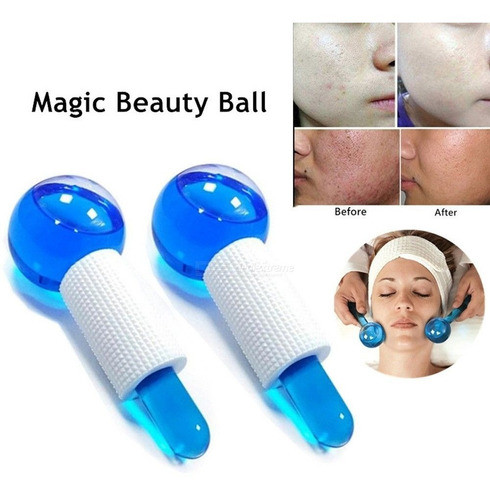 2 Ice Roller Masajeador Facial Frio Antiarruga Anti Age Pro 1
