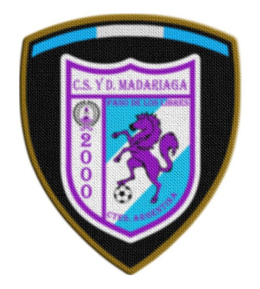 Parche Escudo Black Deportivo Madariaga (paso De Los Libres) 0