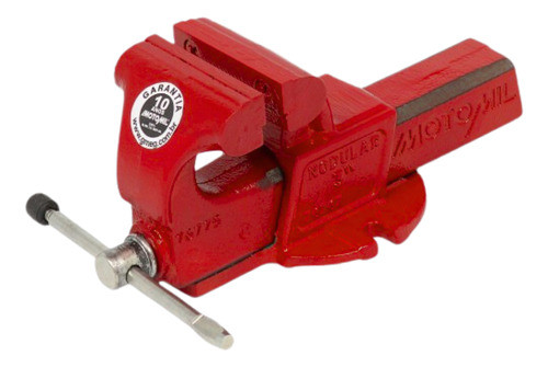 Morsa De Banco Profesional Fija N° 3 Motomil 3 Pulgadas 0