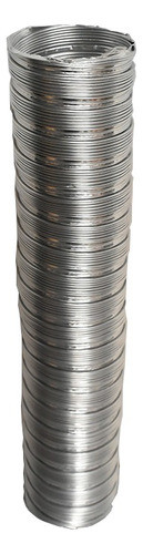 Caño Tubo Corrugado Flexible Aluminio Ø 4 Pulgadas Compacto 1