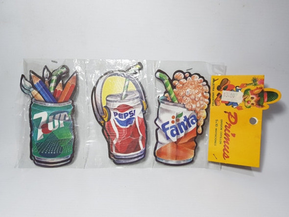 Pepsi Fanta 7up Antiguas Tarjetas Primus 1970 Lote Mag 56982 0